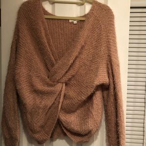 Wear Two Ways Pink Sweater Reversible